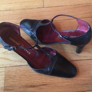Charles Jourdan Black heels ladies 9